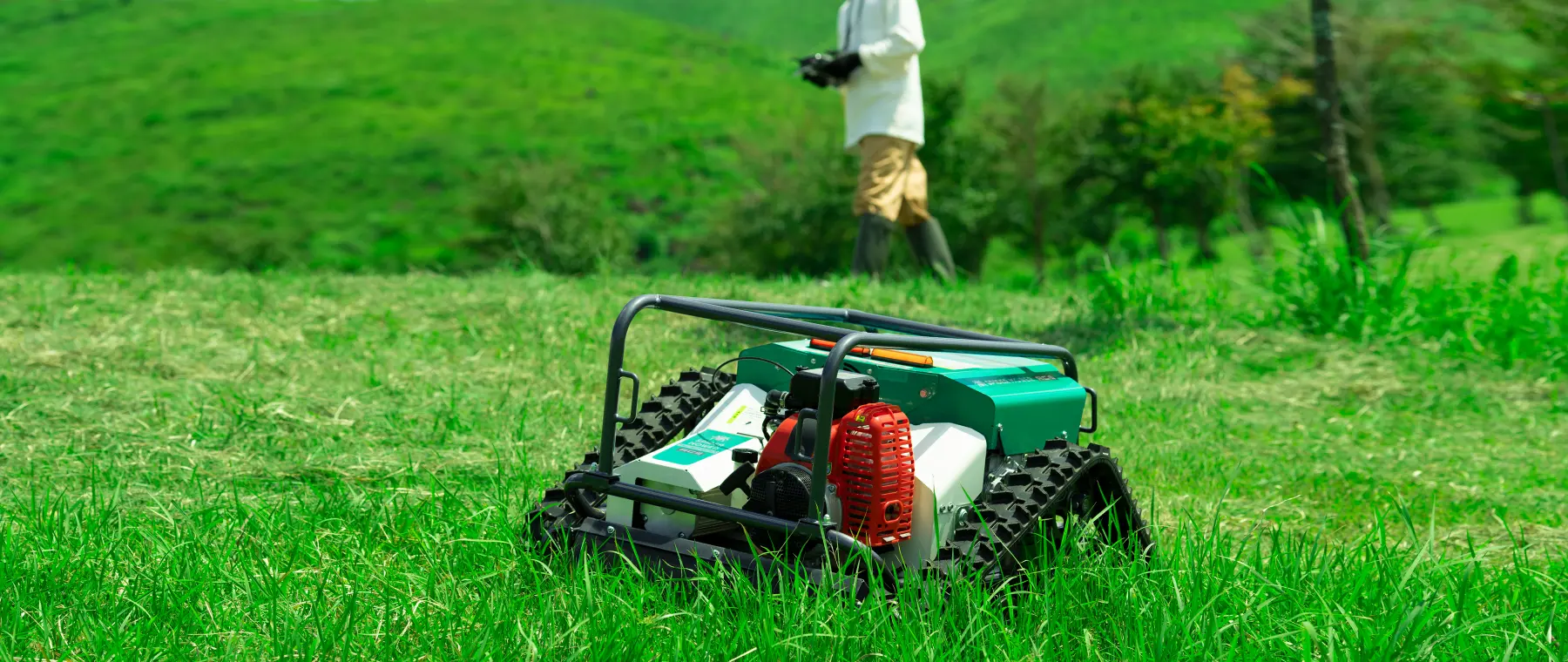松江市の外構工事事例（インターロッキングとポストと門柱）